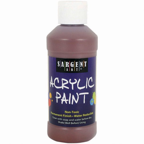 Acrylic Paint 8ozBrown