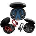 thumbnail image 5 of Auriculares estéreo Hi-Fi CVC 6.0 con Bluetooth 5.0, gancho para la oreja, IPX4 y micrófono. azul, 5 of 5