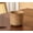 Brown, variant on Handmade Japanese-style vintage striped white ceramic cup, multi-purpose tea cup, wine glass, water cup, suitable for home, office, and restaurant