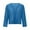 Blue, variant on Womens Sparkly Party Jacket Velvet Sequin Long Sleeve Cardigan Concert Blazer