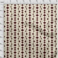 thumbnail image 3 of oneOone Cotton Silk Fabric Diamond Geometric Decor Fabric Printed BTY 42 Inch Wide, 3 of 4