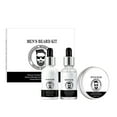 thumbnail image 1 of Kit de cuidado de barba JAAS Facial hidratante Anti Frizz crecimiento de barba Set de regalo para hombres, 1 of 5