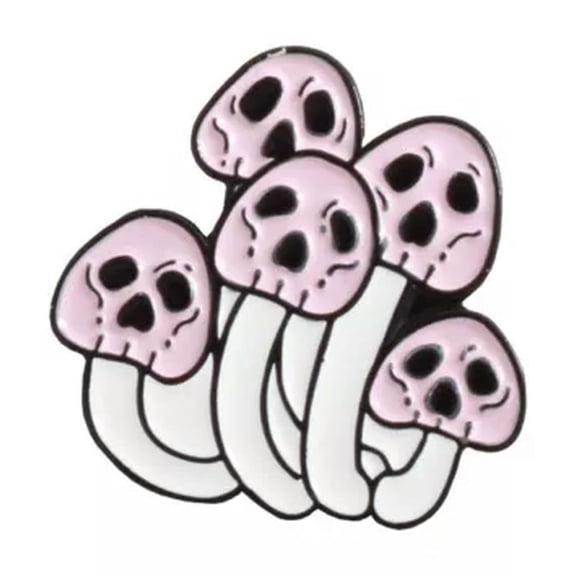 GKNET Cartoon Brooch Punk Cat Skull Butterfly Animal Brooches Enamel Pin Badge Gifts-99