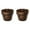 Coffee 2PCS, variant on HJQEQVD Wooden Whiskey Barrel Planters - Wooden Bucket Barrel Garden Planters Set - Rustic Flower Planters Pots Container for Indoor Outdoor Garden Home Plants