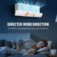 thumbnail image 6 of Retractable Air Conditioner Air Deflector, 3 In 1 Adjustable Air Conditioner Deflector, Universal Retractable Anti Direct Blowing helps Cooling/Heating Air Circulation, Wind Baffle and Direction, 6 of 7