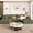 Green, variant on 124" U-Shaped Sectional Couches for Living Room, 4-Seat Cloud Couch Modular Sofa, Corduroy Deep Seat Boneless with Pillows, No Assembly,Light Gray