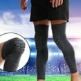 thumbnail image 3 of tasrioml 1Pc Sports Knee Pad Shin Guard High Elastic Breathable Impact Resistant Shin Sleeve Protective Football Equipment, 3 of 8