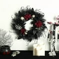 thumbnail image 1 of RKSTN halloween decroations Halloween Simulation Decorative Wreath - Realistic Web For Door Wall Party Decor, 1 of 5