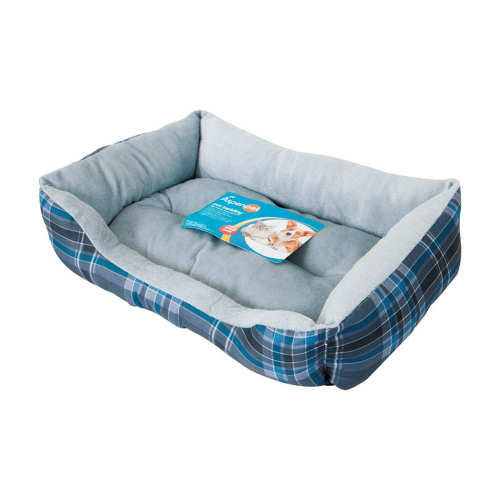 Aspen Pet Assorted Polyester Pet Bed 4.5 in. H X 15 in. W X 20 in. L