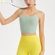 thumbnail image 3 of Ropa interior deportiva de otoño, sujetador de mujer, tirantes para la espalda, chaleco de yoga para fitness, almohadilla fija integrada para el pecho, ropa de yoga, 3 of 4