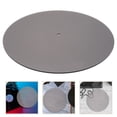 thumbnail image 1 of OUNONA Acrylic Anti Skid Mat for Vinyl Record Pad Transparent Black 1Set, 1 of 8