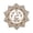 D, variant on Gieenan Wooden Divination Board Round Flower Shape Hollow Out Pendulum Metaphysical for Home Bedroom Decor Altar Wiccan Beginner Supplies