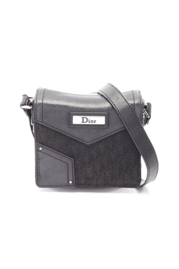 Pre-Owned Christian Dior Street Chic Trotter Shoulder Bag/Handbag, Canvas & Leather, Women's,...