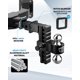 thumbnail image 5 of Receptor ajustable Trailer Hitch Kohree de 2 pulgadas, 12,500 libras, 5 of 8