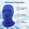 thumbnail image 2 of Cycling Motorcycle Bike Neck Warmer for Men Women, Balaclava Face Mask, Shiesty Mask Sun Protector Lightweight Scarf for Snowboard Motorcycle, 2 of 7