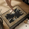 thumbnail image 6 of Matoen Modern Arch Top Entryway Rug with Bamboo Pattern - Soft Door Mat for Home Decor, Anti-Slip Floor Mat for Indoor Use, Easy to Clean, Durable Design, 16"x24", 6 of 6