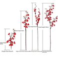 thumbnail image 3 of Simulación de rama de flor de ciruelo, adornos de flores falsas, simulación de flor de invierno, flor seca, flor de durazno, decoración de sala de estar, ramo, decoración del hogar chino, 3 of 4