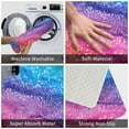 thumbnail image 3 of Susaid Rainbow Glitter Cute Print Doormat,Porch Decor,Housewarming Decor Gift Doormat,Funny Flannel Floor Mat,Funny Doormat 24x16 Inch, 3 of 7