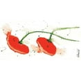 thumbnail image 2 of Blanchet, Karl 24x14 White Modern Wood Framed Museum Art Print Titled - Parade coquelicots I, 2 of 4