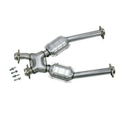 BBK Performance 1638 High-Flow Short Mid X-Pipe Assembly Fits 96-04 Mustang Fits select: 1996-2004 FORD MUSTANG