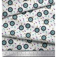 thumbnail image 2 of Soimoi Polyester Georgette Fabric Dart Board Sports Printed Craft Fabric by The Yard 42 Inch Wide, 2 of 3