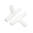 thumbnail image 1 of 2 pcs en forma de T de 3 vías de aire plásticos Tubos conectores blancos para el acuario, 1 of 1