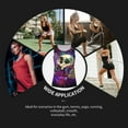 thumbnail image 4 of Wukai Mushrooms and Skull Print &nbsp;Women's Workout Tank Top Mesh Yoga Shirts Athletic Running Tank Tops Athletic Gym Shirts - Large, 4 of 8