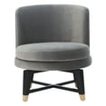thumbnail image 3 of Safavieh  Couture Trinity Swivel Accent Chair - 24" W x 26.8" L x 26" H, 3 of 5