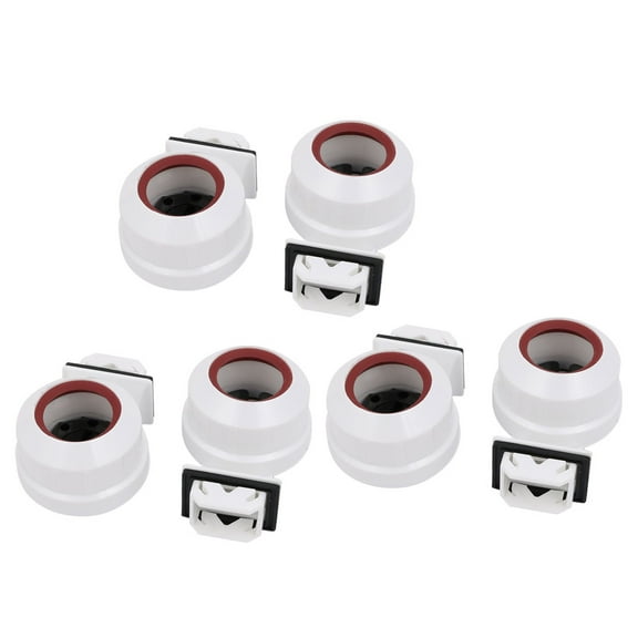 6pcs  500V 2A G13-F41G T8 Light Socket G13 Base Lamp Holder with Cover