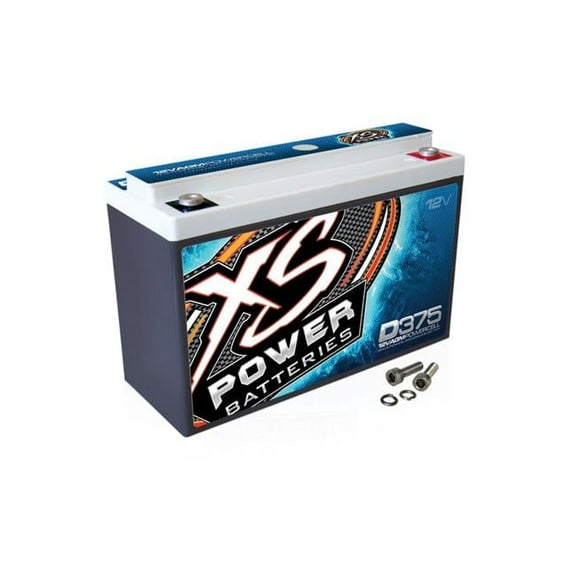 AGM High Output Battery with M6 Terminal Bolt - 12V - 800 Amp.