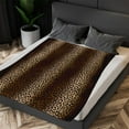 thumbnail image 2 of Leopard Print Blanket Gifts for Women, Super Soft Flannel Fleece Cheetah Throw Blanket Gift for Birthday Christmas, Fuzzy Cozy Blankets for Couch Bed Sofa Leopard Decor 50"×60", 2 of 6