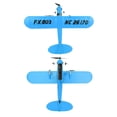 thumbnail image 4 of Helicóptero de avión con control remoto de 2,4 G y 2 canales, modelo de juguete para niños (azul), 4 of 12