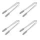 thumbnail image 1 of 4 Unids Acero inoxidable Mini Azúcar Cubo Clips Cubos de hielo Clips Pinzas de café (Plata), 1 of 6