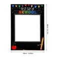 thumbnail image 2 of Masteelf First Day of School Photo Booth Props Frame Black 68x48cm 1Set, 2 of 7