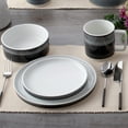 thumbnail image 6 of Noritake ColorStax Ombre Jet Set of 4 Stax Salad Plates, 6 of 7