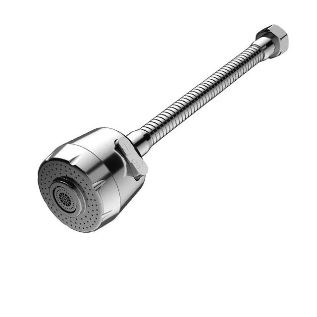 Extensor de grifo de cocina, aireador de grifo de ahorro de agua antisalpicaduras giratorio de 360 °, rociador de fregadero ajustable de 2 modos, reemplazo de cabezal de grifo de cocina