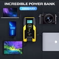 thumbnail image 6 of Cheelom 2000A Car Battery Jump Starter, Portable Car Jump Starter with Dual USB Quick Charge and DC Output, 12V Jump Pack with Built-in LED Bright Light, Yellow, 6 of 17