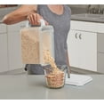 thumbnail image 1 of Buddeez Store 'N pour Distributeur de Rangement 21 Cup-White/Clear, 1 of 2