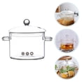 thumbnail image 3 of Gymnture Clear Glass Stew Pot with Cover - 1500ml, 3 of 10