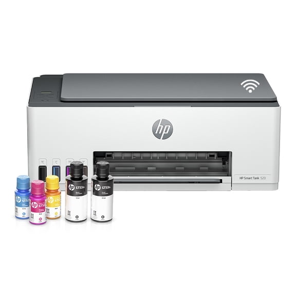 Multifuncional HP Smart Tank 520 1F3W2A tinta Continua Color
