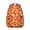 Orange-1, variant on Beach and Sea Life Student Backpack Waterproof Scratch-Resistant School Bag with Cute Spiral Seashell and Starfish Print, Breathable Padding, Adjustable Straps for Outdoor Use