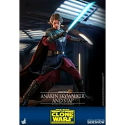 Star Wars Clone Wars Anakin Skywalker & STAP Action Figure