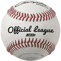 Champion Sports Leather Baseball Set: Dozen Indoor / Outdoor Genuine Leather Official League Baseballs for Practice Training or Real Game - Pack of 12