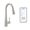 thumbnail image 1 of Moen 7864EVSRS Robinet de Cuisine Intelligent Sleek UbyMoen avec Contrôle Vocal et MotionSense, Acier Inoxydable Résistant, 1 of 5