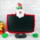 thumbnail image 2 of Cubierta de pantalla de PC, decoración navideña, Papá Noel, alce, muñeco de nieve, adorno para computadora, fiesta de Año Nuevo, decoración del hogar, accesorio de fotografía de Navidad, 2 of 4