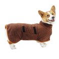 thumbnail image 2 of Dog Drying Coat Bathrobe Towel Microfibre Material Fast Drying Super Absorbent Dog Bath Robe, 2 of 21