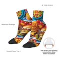 thumbnail image 6 of Naloa Vibrant Picnic Food Spread Ankle Socks for Women Non Slip Socks No Show Socks Classic Low Cut Casual Socks Casual Socks, 6 of 7
