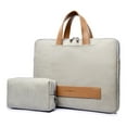 thumbnail image 1 of Bolso de computadora portátil de moda - Bolso de negocios para computadora portátil para hombres y mujeres - Adecuado para computadora portátil de 13.3 / 14, 1 of 6