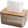 thumbnail image 1 of Servilletero de Gran Capacidad, Elegante Dispensador de Pañuelos para Baño, Cocina, Oficina, Sala, Duradero y Fácil de Limpiar, 1 of 4