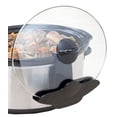 thumbnail image 1 of Soporte para tapa de olla de cocción lenta con bolsillo para tapa | Se adapta a la mayoría de las ollas de cocción lenta | Mantiene las encimeras limpias | Organizador de ollas de cocina Crock Pot | F, 1 of 5